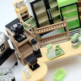 Maxbell Dollhouse Mini Refrigerator 1/12 1/6 DIY for Micro Landscape Diorama Kitchen