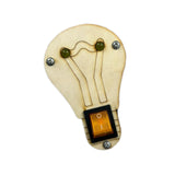 Maxbell Toddlers Busy Board Material with LED Switch Classroom for Toddlers yellow