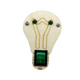 Maxbell Toddlers Busy Board Material with LED Switch Classroom for Toddlers green