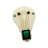 Maxbell Toddlers Busy Board Material with LED Switch Classroom for Toddlers green