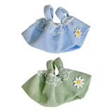Maxbell Mini 6 inch Doll Clothes Gift Doll Skirt for Pendant Doll Dolls Little Girls blue