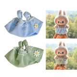 Maxbell Mini 6 inch Doll Clothes Gift Doll Skirt for Pendant Doll Dolls Little Girls blue