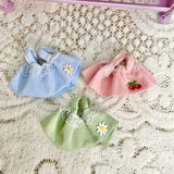 Maxbell Mini 6 inch Doll Clothes Gift Doll Skirt for Pendant Doll Dolls Little Girls blue