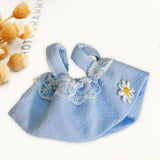 Maxbell Mini 6 inch Doll Clothes Gift Doll Skirt for Pendant Doll Dolls Little Girls blue
