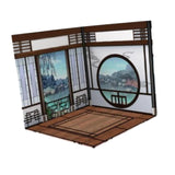 Maxbell 1:6 Scale Backdrop Scene Layout Scene Display for Diecast Car Action Figures Chinese