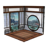 Maxbell 1:6 Scale Backdrop Scene Layout Scene Display for Diecast Car Action Figures Chinese