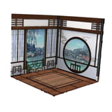 Maxbell 1:6 Scale Backdrop Scene Layout Scene Display for Diecast Car Action Figures Chinese