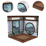 Maxbell 1:6 Scale Backdrop Scene Layout Scene Display for Diecast Car Action Figures Chinese