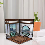 Maxbell 1:6 Scale Backdrop Scene Layout Scene Display for Diecast Car Action Figures Chinese