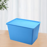 Maxbell Maxbell Toy Storage Organizer Bin Storage Container Bins for Living Room Home Closet Blue 38x27x24cm