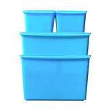 Maxbell Maxbell Toy Storage Organizer Bin Storage Container Bins for Living Room Home Closet Blue 38x27x24cm