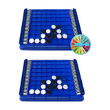 Maxbell Maxbell Reversi Strategy Board Game Puzzles for Home Travel for Teens Family Present without penalty disc
