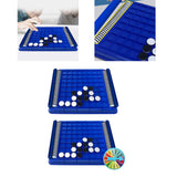 Maxbell Maxbell Reversi Strategy Board Game Puzzles for Home Travel for Teens Family Present without penalty disc