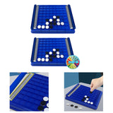 Maxbell Maxbell Reversi Strategy Board Game Puzzles for Home Travel for Teens Family Present without penalty disc