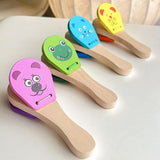 Maxbell Wooden Music Toy Sensory Development Percussion Instruments Toy for Children Green