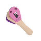 Maxbell Wooden Music Toy Sensory Development Percussion Instruments Toy for Children Pink