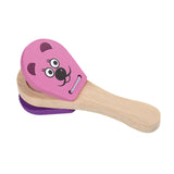 Maxbell Wooden Music Toy Sensory Development Percussion Instruments Toy for Children Pink