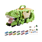 Transforming Dinosaur Toy Dino Transform Toy for Kids Age 2~6 Birthday Gifts Green