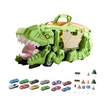 Transforming Dinosaur Toy Dino Transform Toy for Kids Age 2~6 Birthday Gifts Green