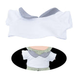 Doll Clothes Soft Fancy Dress Trendy Decorative Taking Scene Photos Doll Top Grey White