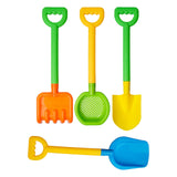 Maxbell 4x Kids Beach Tools Educational Sturdy Beach Spades for Summer Beach Outdoor