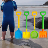 Maxbell 4x Kids Beach Tools Educational Sturdy Beach Spades for Summer Beach Outdoor