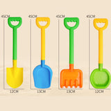 Maxbell 4x Kids Beach Tools Educational Sturdy Beach Spades for Summer Beach Outdoor