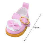 Maxbell Doll Princess Shoes Photo Props Decoration DIY Accessories for Kids Dress up Pink