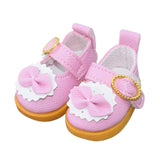 Maxbell Doll Princess Shoes Photo Props Decoration DIY Accessories for Kids Dress up Pink