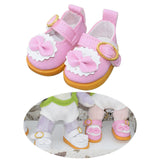 Maxbell Doll Princess Shoes Photo Props Decoration DIY Accessories for Kids Dress up Pink