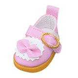 Maxbell Doll Princess Shoes Photo Props Decoration DIY Accessories for Kids Dress up Pink