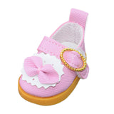 Maxbell Doll Princess Shoes Photo Props Decoration DIY Accessories for Kids Dress up Pink