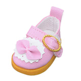 Maxbell Doll Princess Shoes Photo Props Decoration DIY Accessories for Kids Dress up Pink