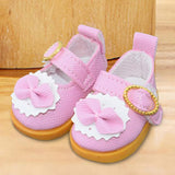 Maxbell Doll Princess Shoes Photo Props Decoration DIY Accessories for Kids Dress up Pink