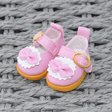 Maxbell Doll Princess Shoes Photo Props Decoration DIY Accessories for Kids Dress up Pink