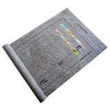 Maxbell Maxbell Jigsaw Puzzle Storage Roll Mat with 4 Sorting Trays for Jigsaw Puzzle Player 2000pcs grey