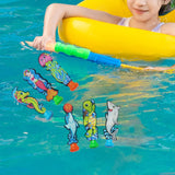 6 Pieces Diving Toys Colorful Fun Swimming Pool Toys for Girls Children Boys