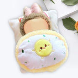 Maxbell 3x Doll Bedding Accessories Baby Doll Blankets for 17cm Dolls Birthday Gifts