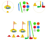 Maxbell Kids Toy Sport Golf for Ages 3 4 5 6 7 8 Years Old Boys Girls Birthday Gifts 17pcs