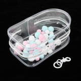 Maxbell Clear Figure Display Bag with Keychain for Showing Off Boxes Doll Collectors clear