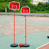 Basketball Hoop Outdoor Toy Kids Basketball Hoop for Backyard Indoor Outdoor 1.73m