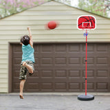 Basketball Hoop Outdoor Toy Kids Basketball Hoop for Backyard Indoor Outdoor 1.73m