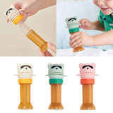 Maxbell Baby Water Bottle Cap with Straw Straw Cover Bottle Cap for Kids Infants Car White