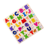 Maxbell Maxbell Wooden Alphabet Puzzle Gift Educational Toy for Ages 0-3 Years Children Kids