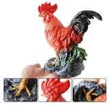Maxbell Maxbell Chicken Figurine Home Decor Crafts Rooster Statue for New Year Party Holiday