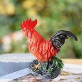 Maxbell Maxbell Chicken Figurine Home Decor Crafts Rooster Statue for New Year Party Holiday