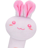 Maxbell Soft Rattle Toy Musical Educational Toys Squeaker Toy Rattle for Babies Rabbit