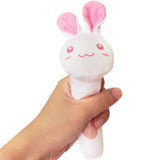 Maxbell Soft Rattle Toy Musical Educational Toys Squeaker Toy Rattle for Babies Rabbit