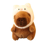 Maxbell Capybara Keychain Plush Toy Soft Bag Pendant for Children Kids Girls Boys