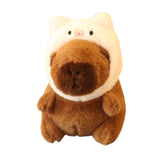 Maxbell Capybara Keychain Plush Toy Soft Bag Pendant for Children Kids Girls Boys